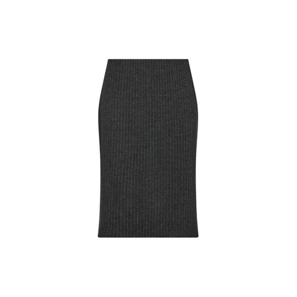 NWT SOYA CONCEPT IVA 1 Grey Pinstriped Pencil Skirt - Picture 5 of 5